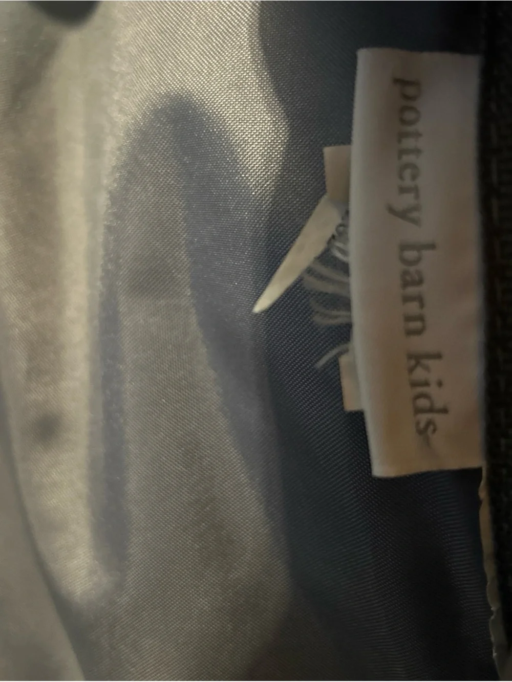 Pottery Barn Kids Blue and Black Shark Backpack